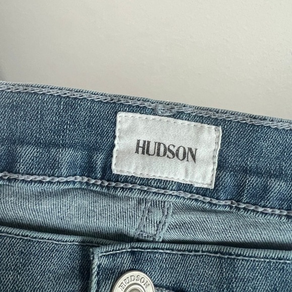 Hudson Natalie Jeans Women's 31 Super Skinny Mid Rise Medium Wash Stretch - Picture 5 of 8